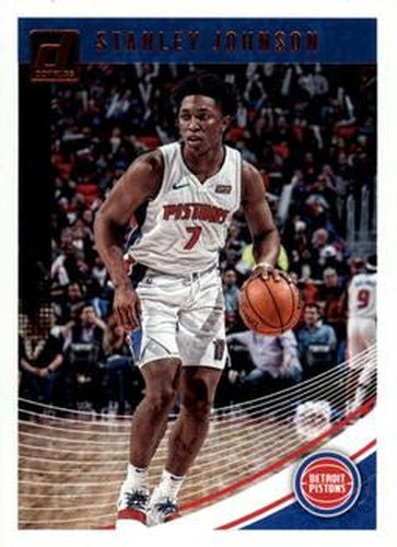 #130 Stanley Johnson - Detroit Pistons - 2018-19 Donruss Basketball