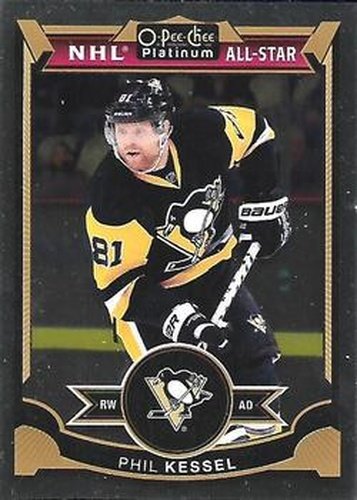 #130 Phil Kessel - Pittsburgh Penguins - 2015-16 O-Pee-Chee Platinum Hockey