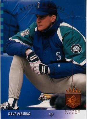 #130 Dave Fleming - Seattle Mariners - 1993 SP Baseball