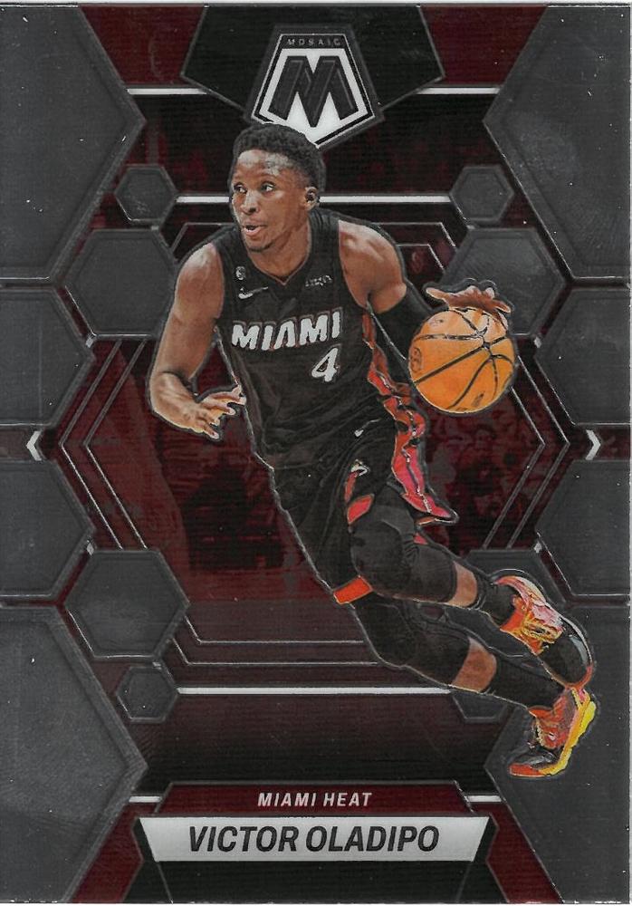 #130 Victor Oladipo - Miami Heat - 2022-23 Panini Mosaic Basketball