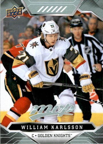 #130 William Karlsson - Vegas Golden Knights - 2019-20 Upper Deck MVP Hockey