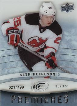 #130 Seth Helgeson - New Jersey Devils - 2014-15 Upper Deck Ice Hockey