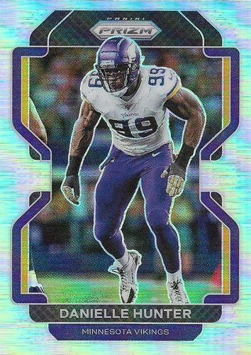 #130 Danielle Hunter - Minnesota Vikings - 2021 Panini Prizm - Silver Football