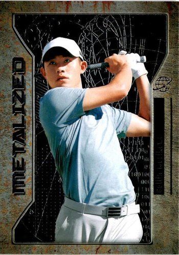 #130 Collin Morikawa - 2021 SkyBox Metal Universe Champions