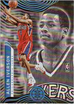 #130 Allen Iverson - Philadelphia 76ers - 2021-22 Panini Illusions Basketball