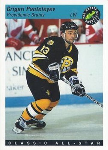 #130 Grigori Panteleyev - Providence Bruins - 1993 Classic Pro Prospects Hockey