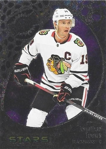 #130 Jonathan Toews - Chicago Blackhawks - 2022-23 SkyBox Metal Universe Hockey