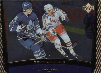 #130 Kevin Stevens - New York Rangers - 1998-99 Upper Deck Gold Reserve Hockey