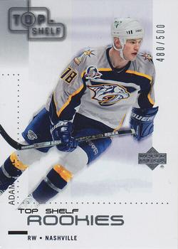 #131 Adam Hall - Nashville Predators - 2002-03 Upper Deck Top Shelf Hockey