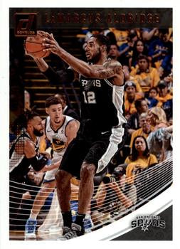 #131 LaMarcus Aldridge - San Antonio Spurs - 2018-19 Donruss Basketball