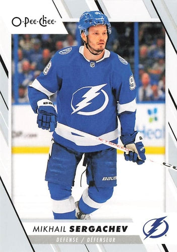 #131 Mikhail Sergachev - Tampa Bay Lightning - 2023-24 O-Pee-Chee Hockey