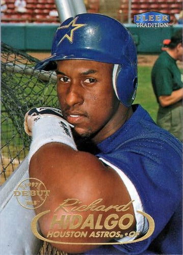 #131 Richard Hidalgo - Houston Astros - 1998 Fleer Tradition Baseball