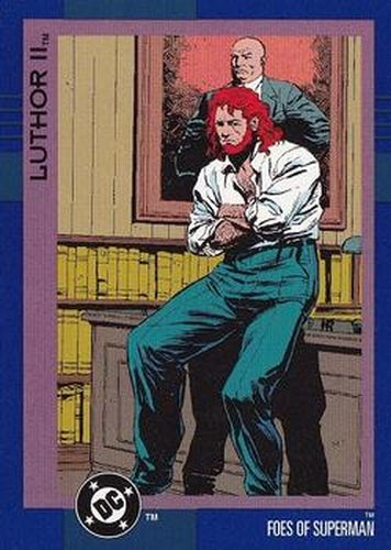 #131 Luthor II - 1993 SkyBox DC Cosmic Teams