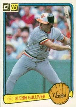 #131 Glenn Gulliver - Baltimore Orioles - 1983 Donruss Baseball