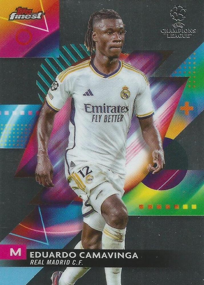 #131 Eduardo Camavinga - Real Madrid CF - 2023-24 Finest UEFA Club Competitions Soccer