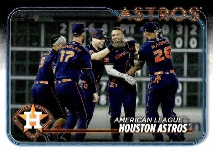 #132 Houston Astros - Houston Astros - 2024 Topps Baseball