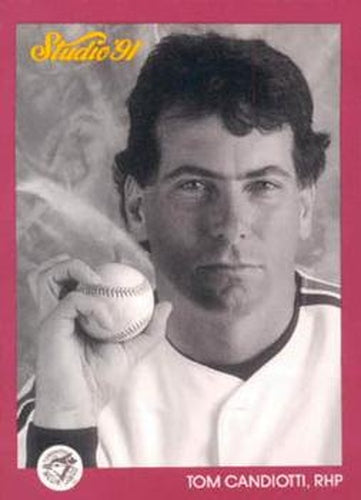 #132 Tom Candiotti - Toronto Blue Jays - 1991 Studio Baseball