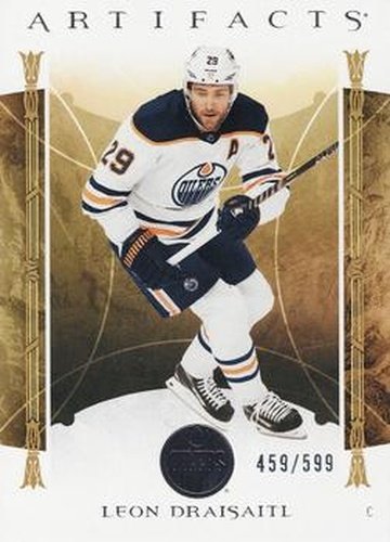 #132 Leon Draisaitl - Edmonton Oilers - 2022-23 Upper Deck Artifacts Hockey