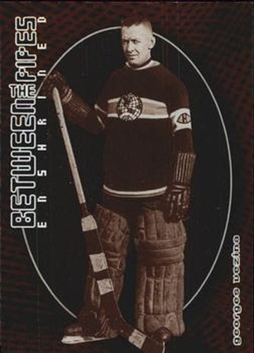 #132 Georges Vezina - Montreal Canadiens - 2001-02 Be a Player Between the Pipes Hockey