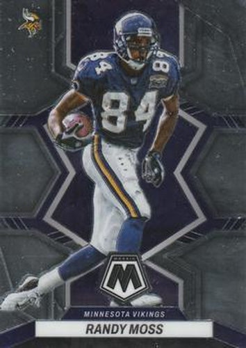 #132 Randy Moss - Minnesota Vikings - 2022 Panini Mosaic Football