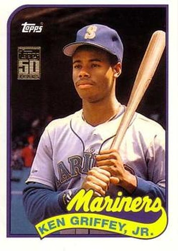 #T132 Ken Griffey Jr. - Seattle Mariners - 2001 Topps Traded & Rookies Baseball