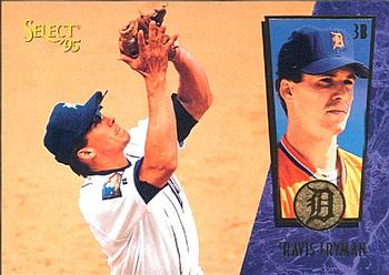 #132 Travis Fryman - Detroit Tigers - 1995 Select Baseball