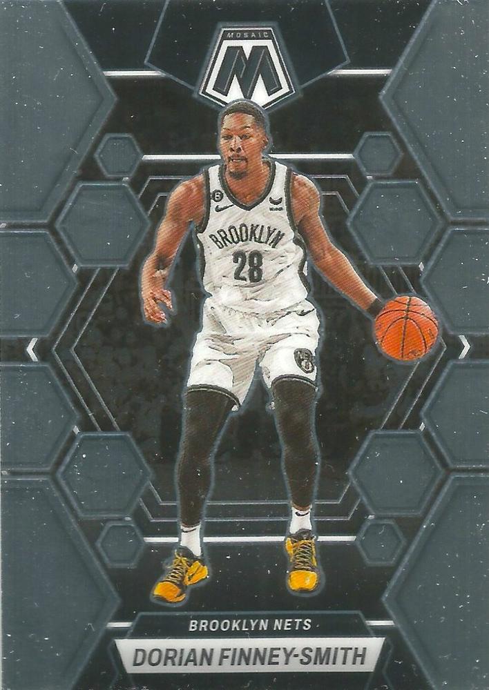 #132 Dorian Finney-Smith - Brooklyn Nets - 2022-23 Panini Mosaic Basketball