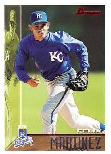 #133 Felix Martinez - Kansas City Royals - 1995 Bowman Baseball