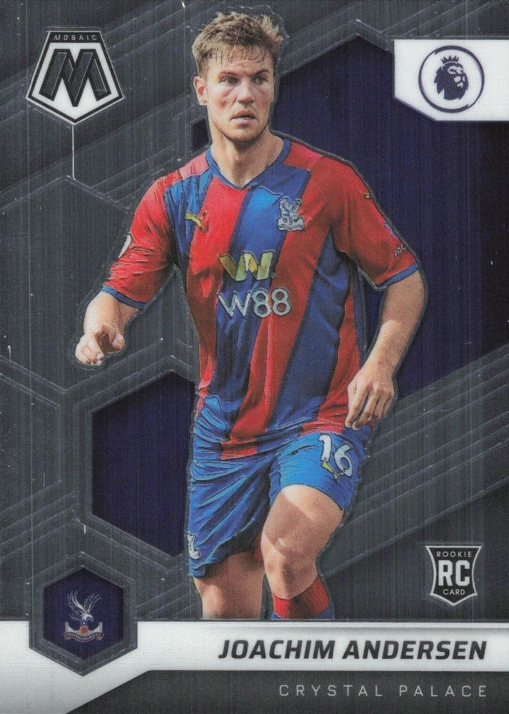 #133 Joachim Andersen - Crystal Palace - 2021-22 Panini Mosaic Premier League Soccer