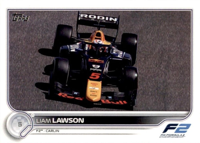 #133 Liam Lawson - Carlin - 2022 Topps Formula 1 Racing