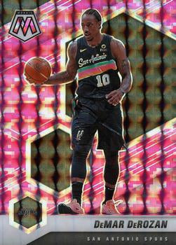 #133 DeMar DeRozan - San Antonio Spurs - 2020-21 Panini Mosaic - Mosaic Camo Pink Basketball