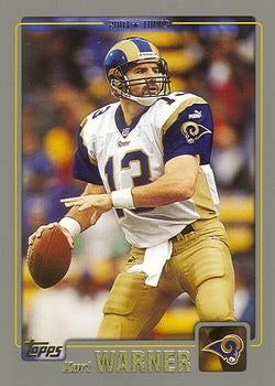 #133 Kurt Warner - St. Louis Rams - 2001 Topps Football