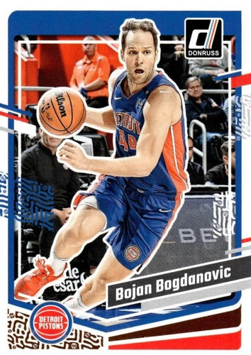 #133 Bojan Bogdanovic - Detroit Pistons - 2023-24 Donruss Basketball