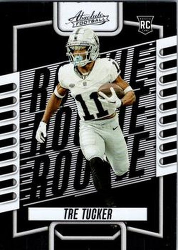 #133 Tre Tucker - Las Vegas Raiders - 2023 Panini Absolute Football