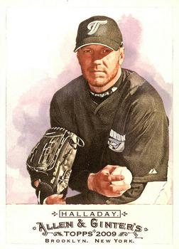 #133 Roy Halladay - Toronto Blue Jays - 2009 Topps Allen & Ginter Baseball