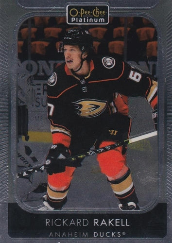 #133 Rickard Rakell - Anaheim Ducks - 2021-22 O-Pee-Chee Platinum Hockey