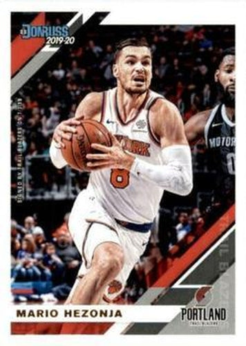#133 Mario Hezonja - Portland Trail Blazers - 2019-20 Donruss Basketball