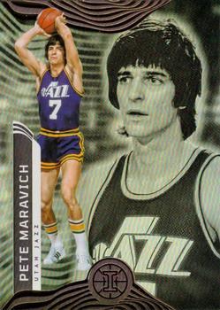 #133 Pete Maravich - Utah Jazz - 2021-22 Panini Illusions Basketball