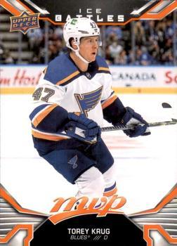 #133 Torey Krug - St. Louis Blues - 2022-23 Upper Deck MVP - Ice Battles Hockey