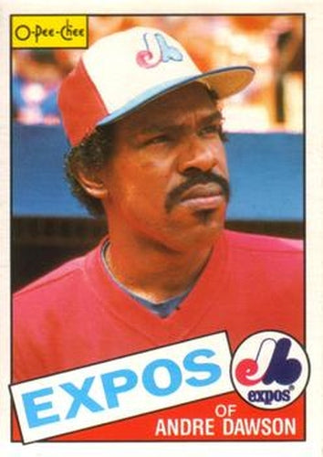#133 Andre Dawson - Montreal Expos - 1985 O-Pee-Chee Baseball