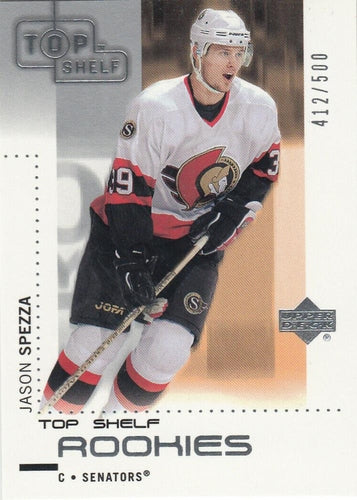 #133 Jason Spezza - Ottawa Senators - 2002-03 Upper Deck Top Shelf Hockey