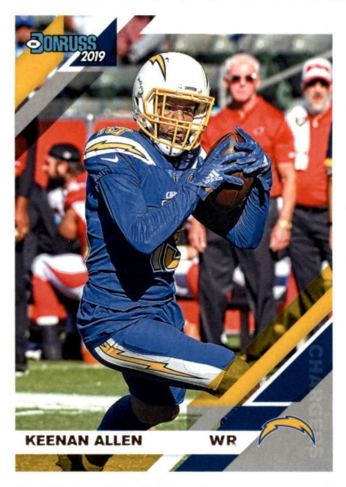 #133 Keenan Allen - Los Angeles Chargers - 2019 Donruss Football