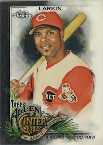 #133 Barry Larkin - Cincinnati Reds - 2022 Topps Allen & Ginter Chrome Baseball