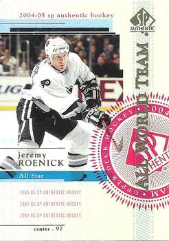 #133 Jeremy Roenick - Philadelphia Flyers - 2004-05 SP Authentic Hockey