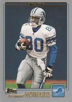#134 Desmond Howard - Detroit Lions - 2001 Topps Football