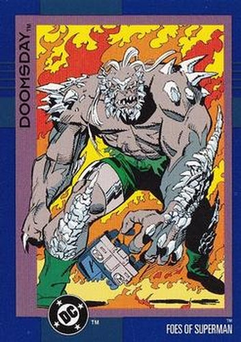 #134 Doomsday - 1993 SkyBox DC Cosmic Teams