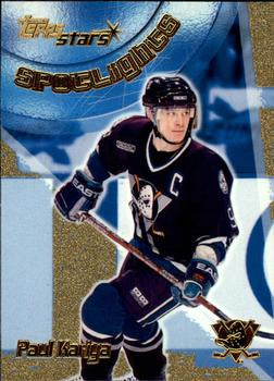 #134 Paul Kariya - Anaheim Mighty Ducks - 2000-01 Topps Stars Hockey
