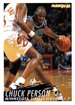 #134 Chuck Person - Minnesota Timberwolves - 1994-95 Fleer Basketball