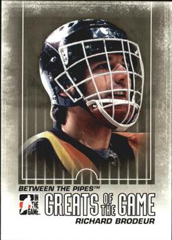 #134 Richard Brodeur - Vancouver Canucks - 2009-10 In The Game Between The Pipes Hockey