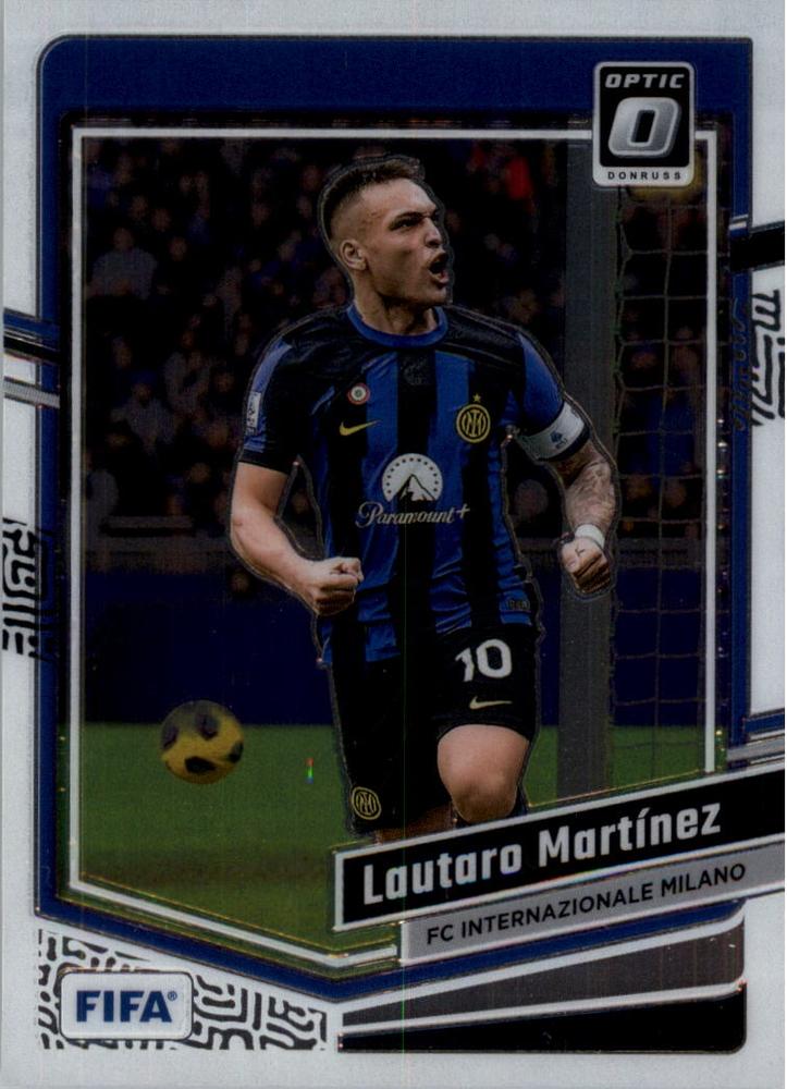 #134 Lautaro Martinez - Inter Milan - 2023-24 Donruss - Optic Soccer
